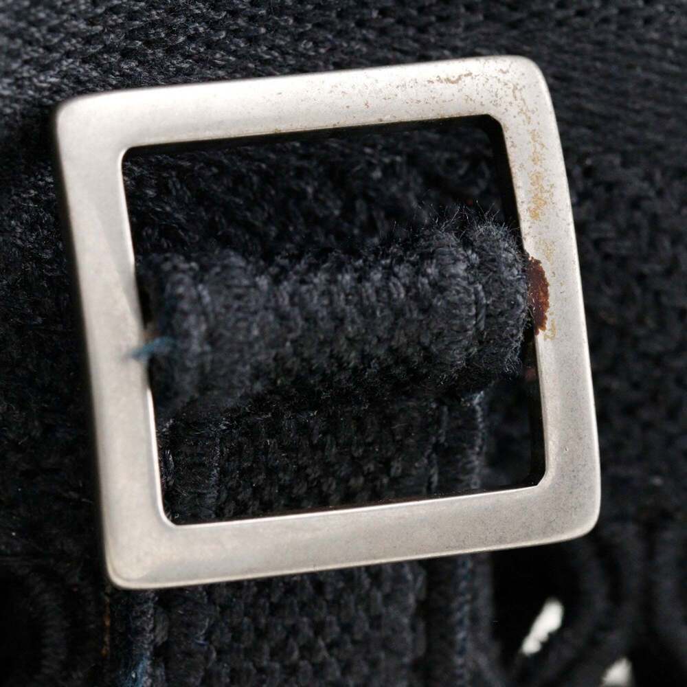CHRISTIAN DIOR Black Canvas Messenger Shoulder Bag - Picture 9 of 11